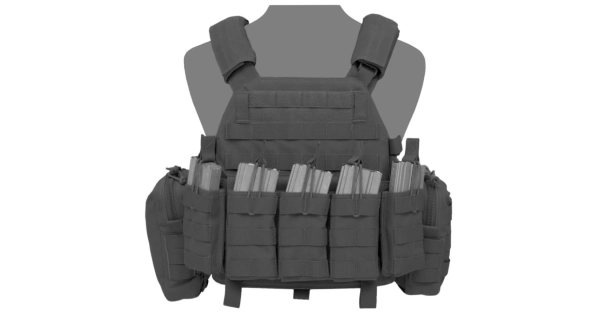 Warrior Assault Systems DCS 5.56mm Base Carrier Plaka Taşıyıcı (Siyah)