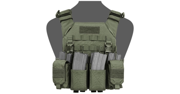 ミリタリー U.S. 1-1/2 Ton Personnel Carrier Warrior Assault Systems Recon Carrier MK1 Combo Plaka Taşıyıcı (Od