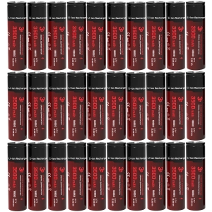 3E 18650 3500mAh Şarj Edilebilir Li-ion Pil (30 Adet)