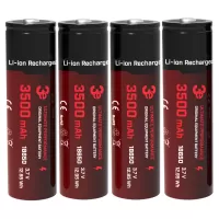 3E 18650 3500mAh Şarj Edilebilir Li-ion Pil (20 Adet)