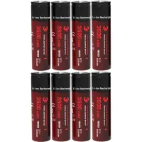 3E 18650 3500mAh Şarj Edilebilir Li-ion Pil (8 Adet)