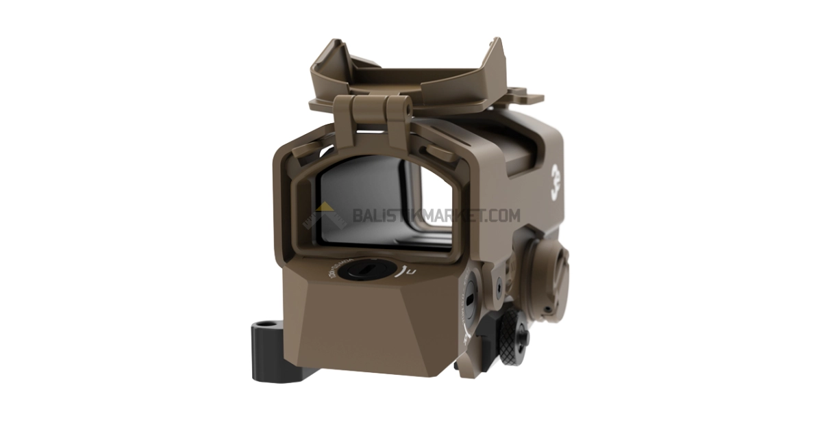 3E CRS Gen II Kapalı Refleks Nişangah (2 MOA & 65 MOA Circle, A.I Dark Earth H250)