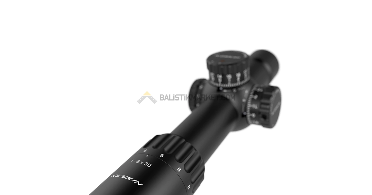 3E KESKİN 1-8x30 LPVO FFP (MRAD) Tüfek Dürbünü