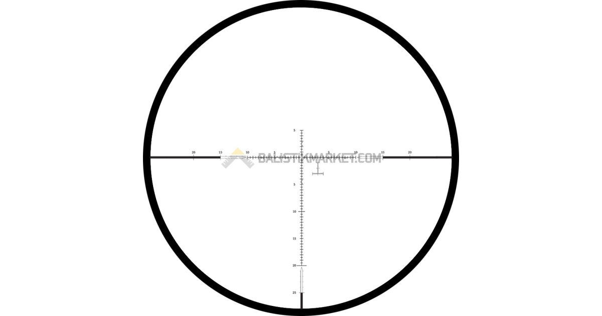 3E KESKİN 5-25x56 FFP EMR-M25D (MRAD) Tüfek Dürbünü