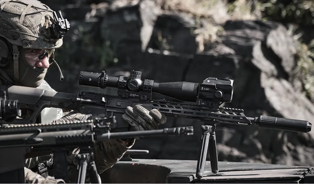 3E KESKİN 5-25x56 FFP EMR-M25D (MRAD) Tüfek Dürbünü