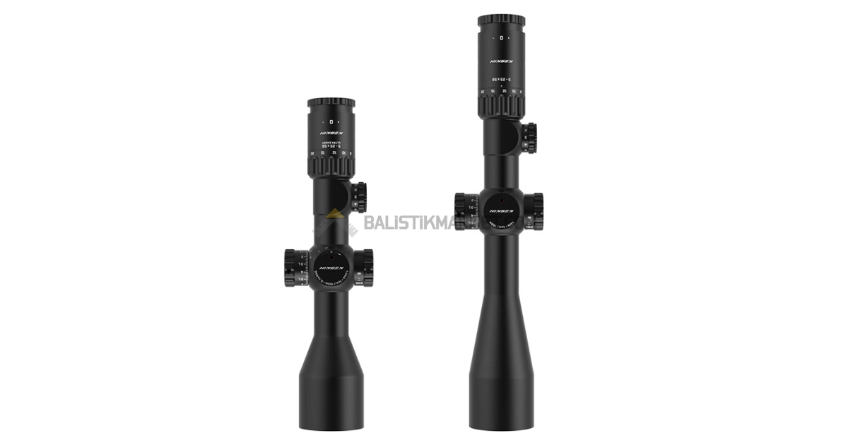 3E KESKİN 5-25x56 Ultra Short FFP EMR-M10C (MRAD) Tüfek Dürbünü