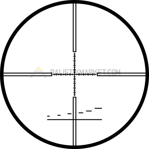 3E KESKİN 5-25x56 Ultra Short FFP EMR-M10C (MRAD) Tüfek Dürbünü