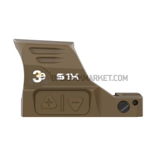 3E S1X Multi-Reticle Refleks Nişangah Red Dot (2 MOA & 32 MOA Circle, A.I Dark Earth H250)