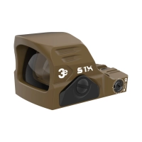 3E S1X Multi-Reticle Refleks Nişangah Red Dot (2 MOA & 32 MOA Circle, A.I Dark Earth H250)
