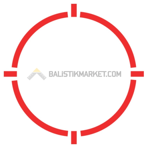 3E S1X Multi-Reticle Refleks Nişangah Red Dot (2 MOA & 32 MOA Circle, A.I Dark Earth H250)