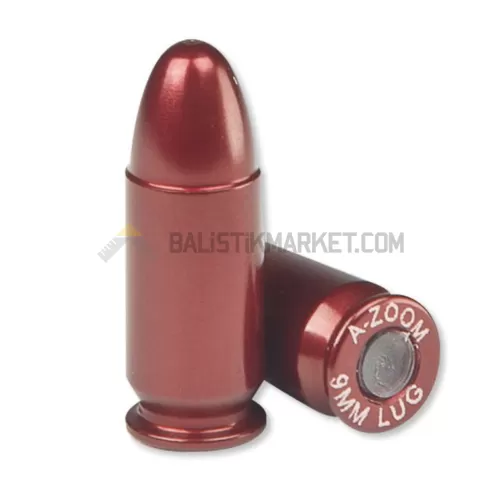 A-Zoom 9x19 Luger Kırmızı Snap-Cap (5 Adet)