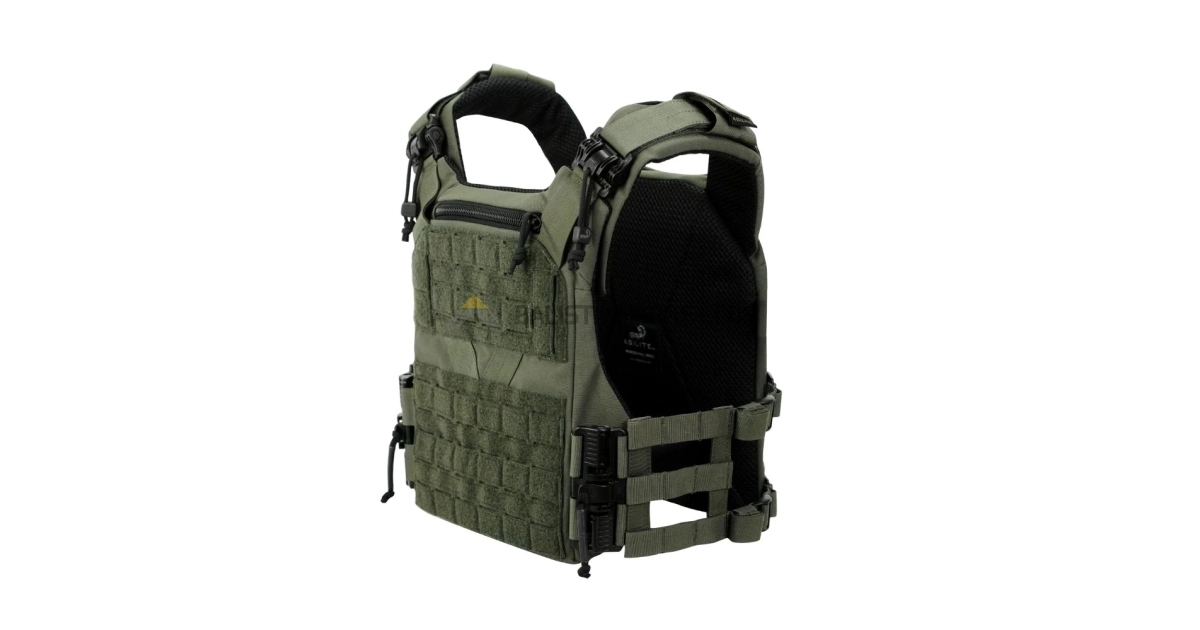 Agilite Gear K19 Plaka Taşıyıcı Yelek (Ranger Green)