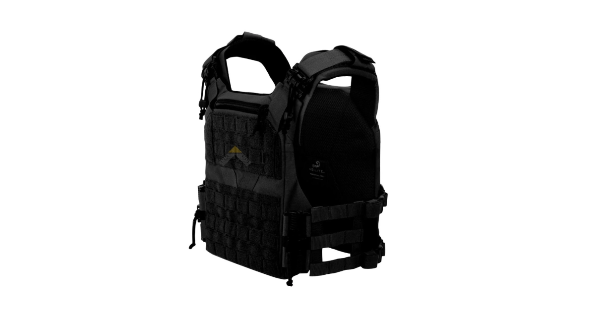 Agilite Gear K19 Plaka Taşıyıcı Yelek (Siyah)