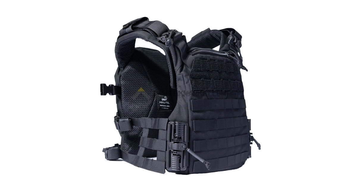 Agilite Gear K19 Plaka Taşıyıcı Yelek (Siyah)