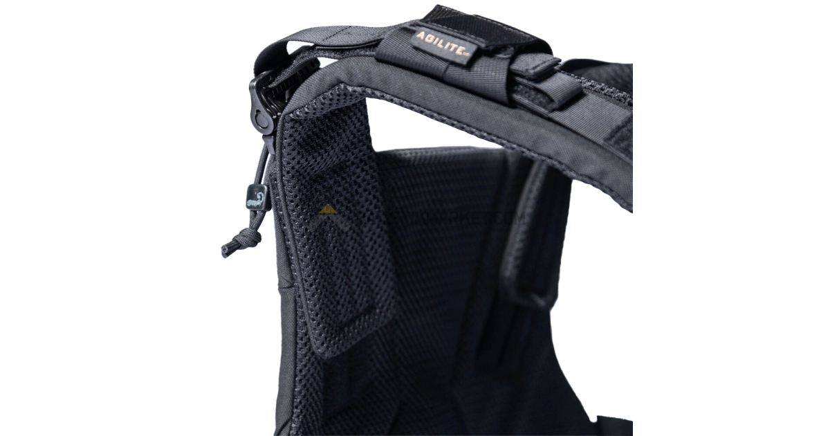 Agilite Gear K19 Plaka Taşıyıcı Yelek (Siyah)