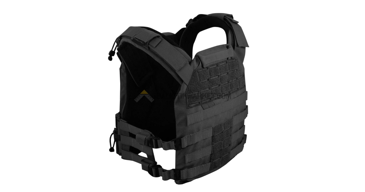 Agilite Gear K19 Plaka Taşıyıcı Yelek (Siyah)