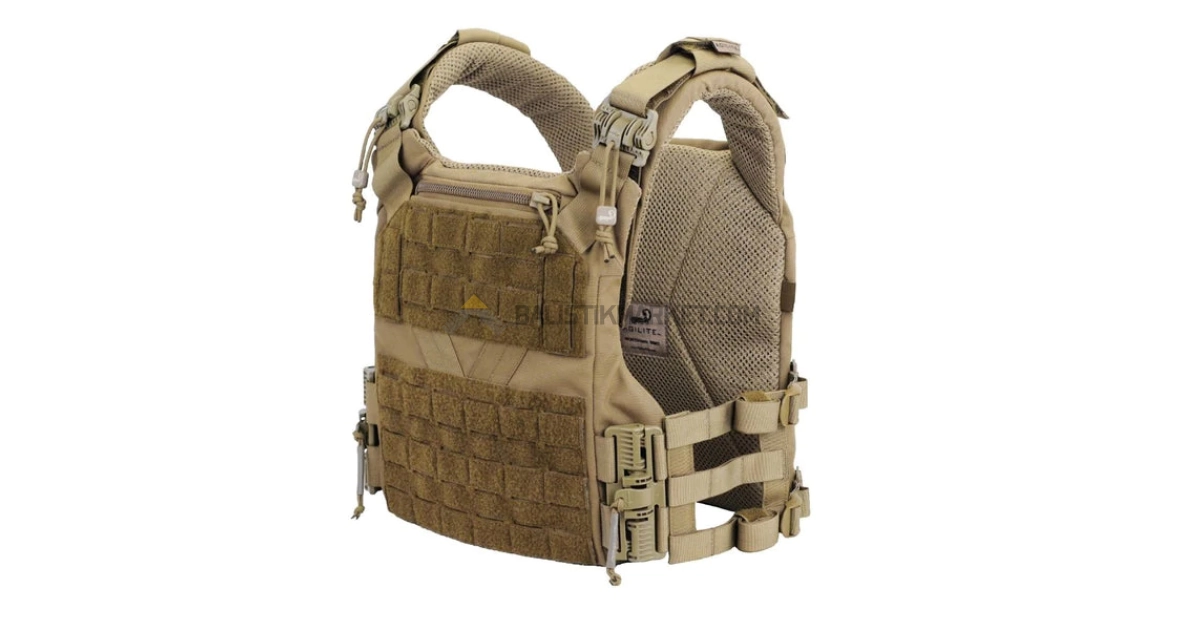 Agilite Gear K19 Plaka Taşıyıcı Yelek (Coyote Brown)