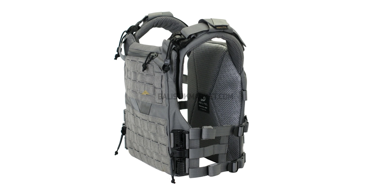 Agilite Gear K19 Plaka Taşıyıcı Yelek (Wolf Grey)