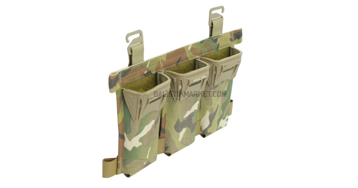 Agilite Gear Pincer Placard Şarjör Cebi (Multicam)