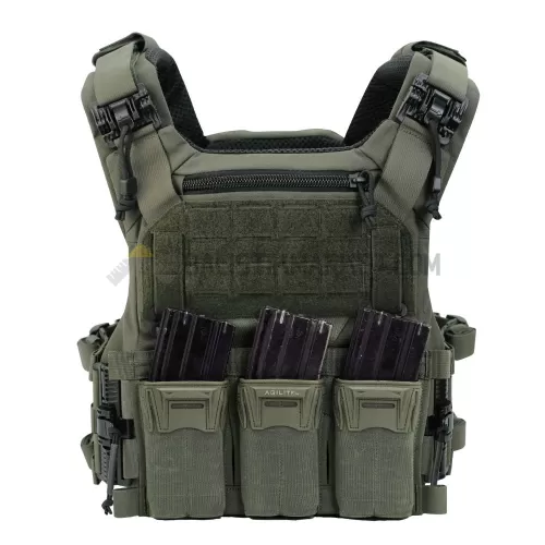 Agilite Gear Pincer Placard Şarjör Cebi (Ranger Green)