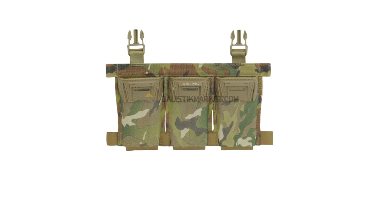 Agilite Gear Pincer Placard Şarjör Cebi (Multicam)