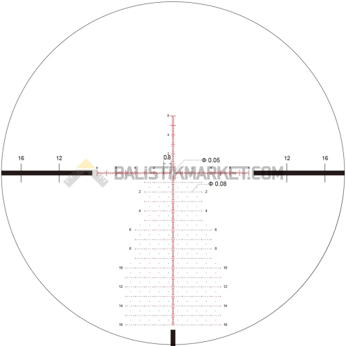Arken Optics EP-5 GEN2 5-25x56 FFP TOR (MRAD) Tüfek Dürbünü