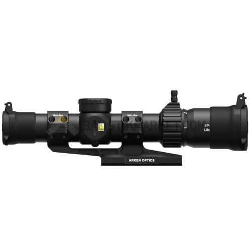 Arken Optics EP-8 1-8x28 FFP KLGRID (MRAD) Tüfek Dürbünü + Rigid Mount Bundle