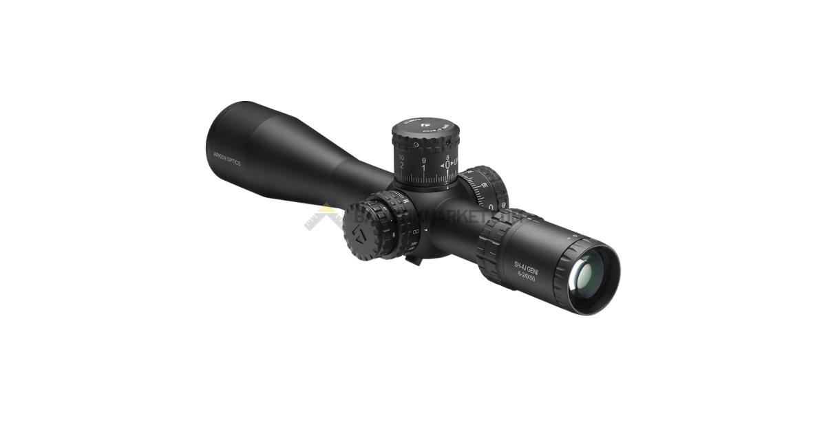 Arken Optics SH-4J 6-24x50 FFP VPR (MRAD) Tüfek Dürbünü