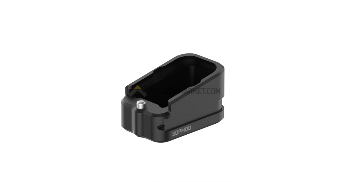 Sopmod Prime Şarjör Kapasite Artırıcı Soket +3 Siyah (Glock)