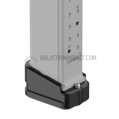 Sopmod Prime Şarjör Kapasite Artırıcı Soket +3 Siyah (Glock)