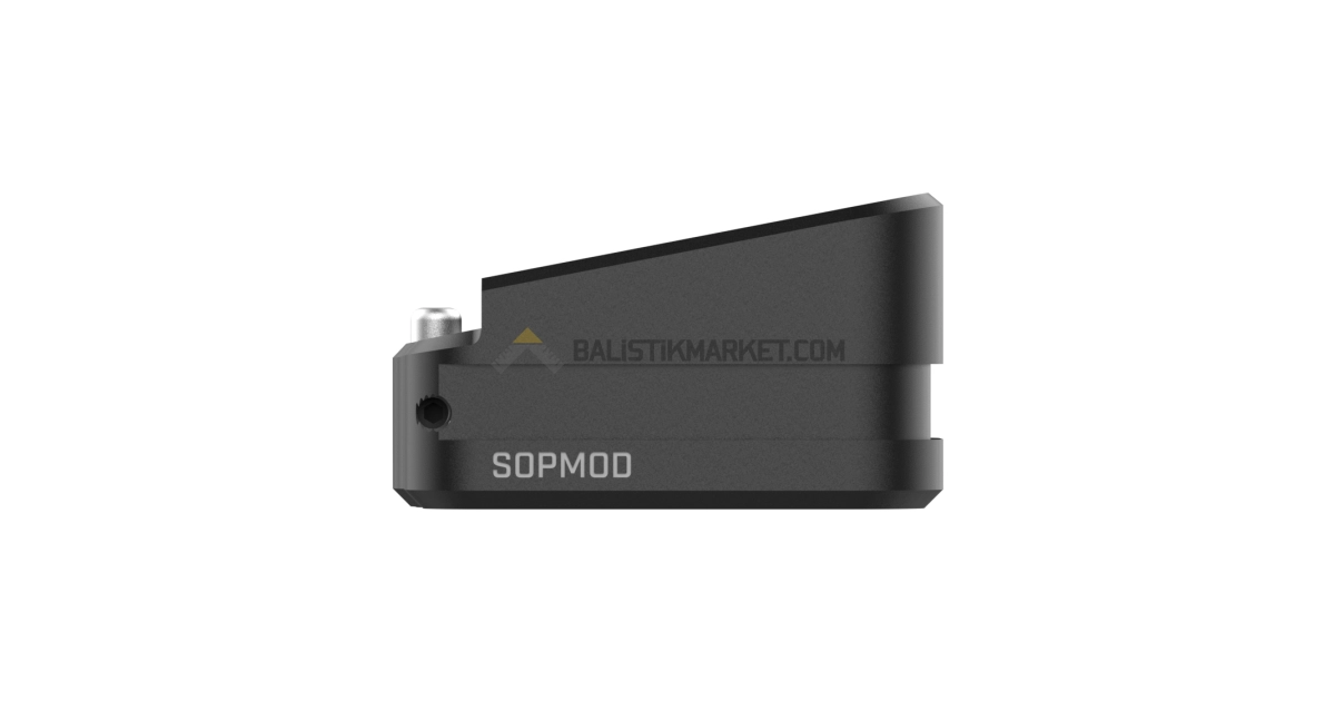 Sopmod Prime Şarjör Kapasite Artırıcı Soket +3 Siyah (Glock)