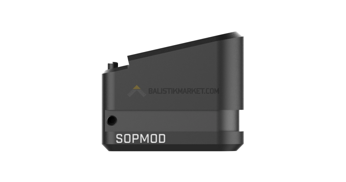 Sopmod Prime Mec-Gar Şarjör Kapasite Artırıcı Soket +5 Siyah