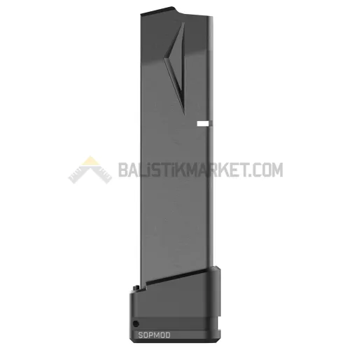 Sopmod Prime Mec-Gar Şarjör Kapasite Artırıcı Soket +5 Siyah