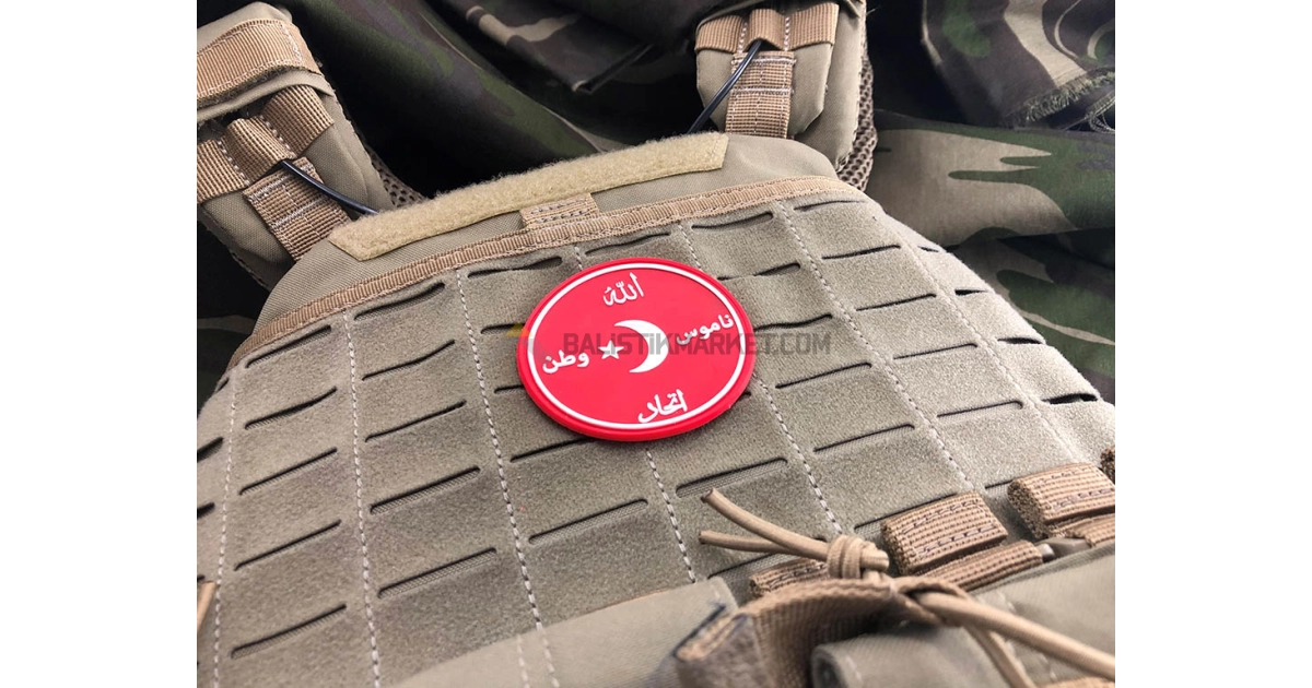 Bay Hedef Ters Bayrak Yuvarlak Kırmızı Peç
