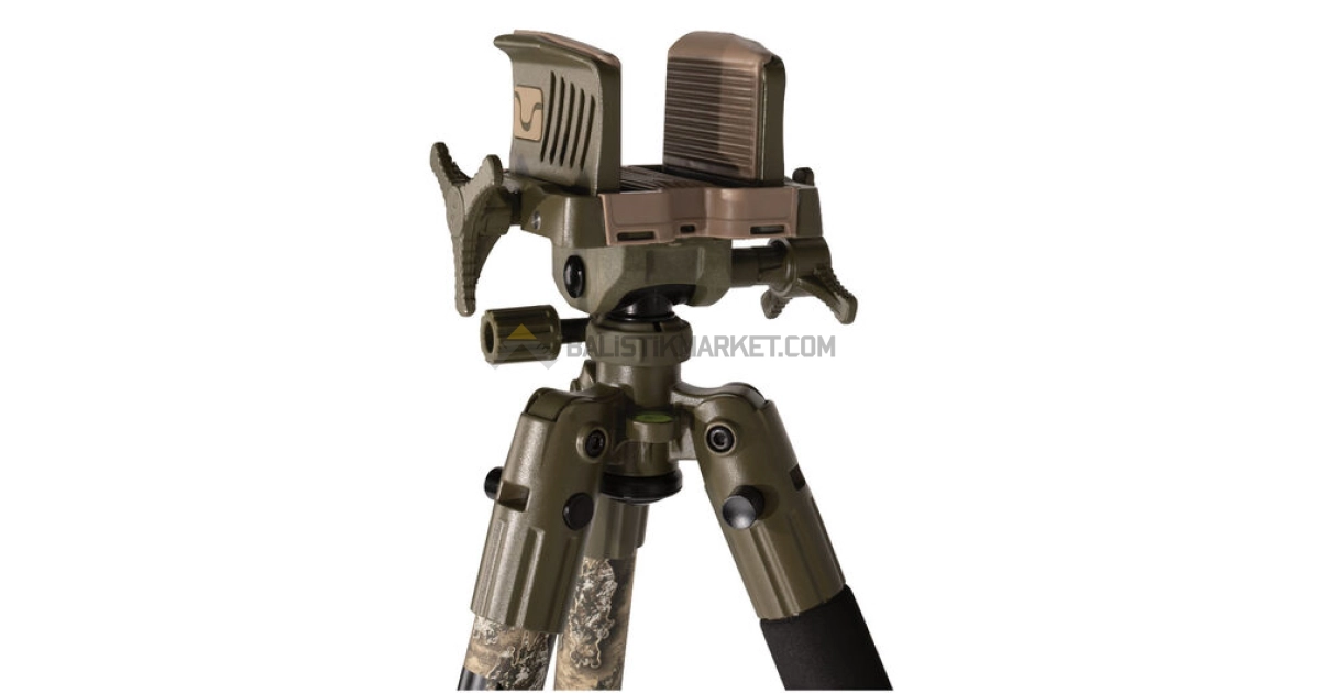 BOG DeathGrip Kamuflaj Alüminyum Tüfek Tripodu (Realtree Excape)