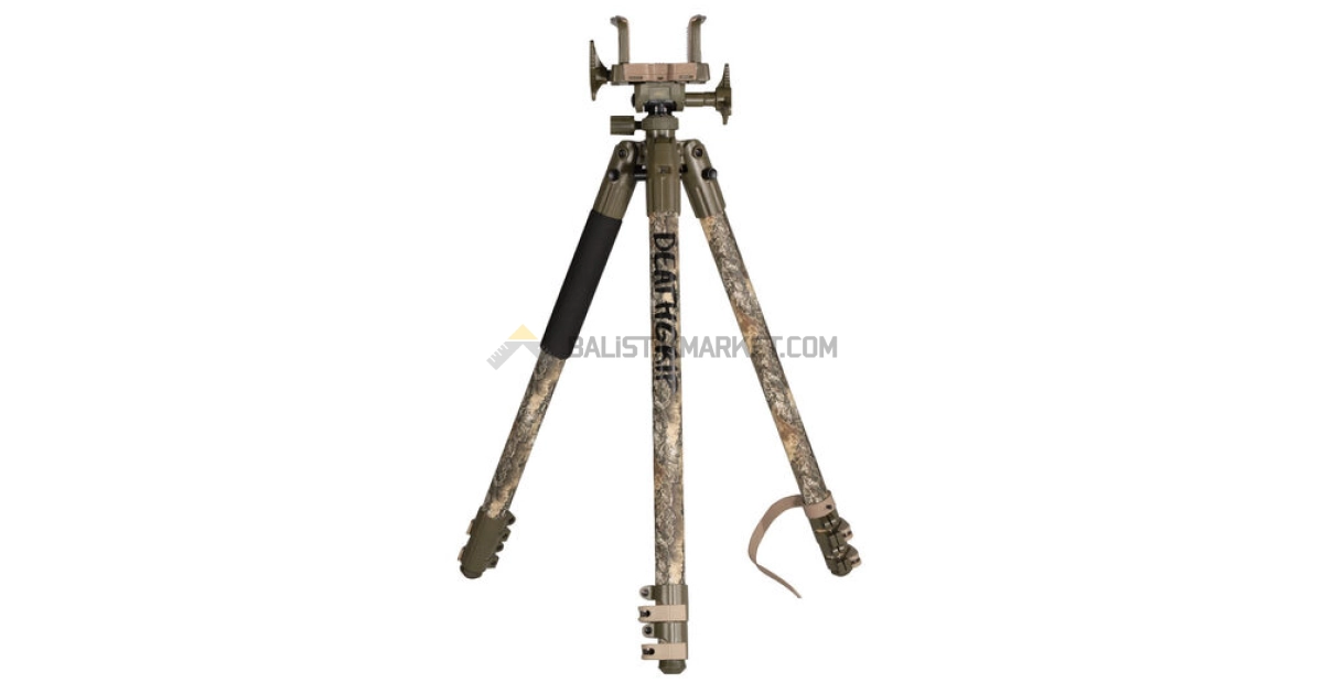 BOG DeathGrip Kamuflaj Alüminyum Tüfek Tripodu (Realtree Excape)