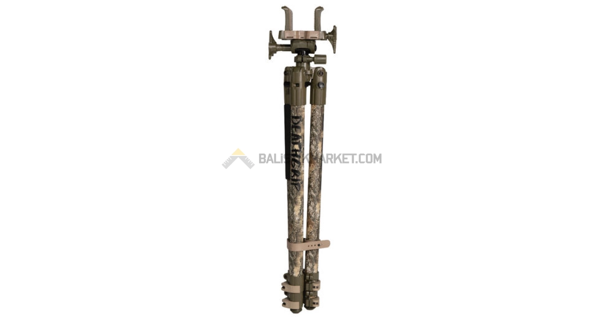 BOG DeathGrip Kamuflaj Alüminyum Tüfek Tripodu (Realtree Excape)