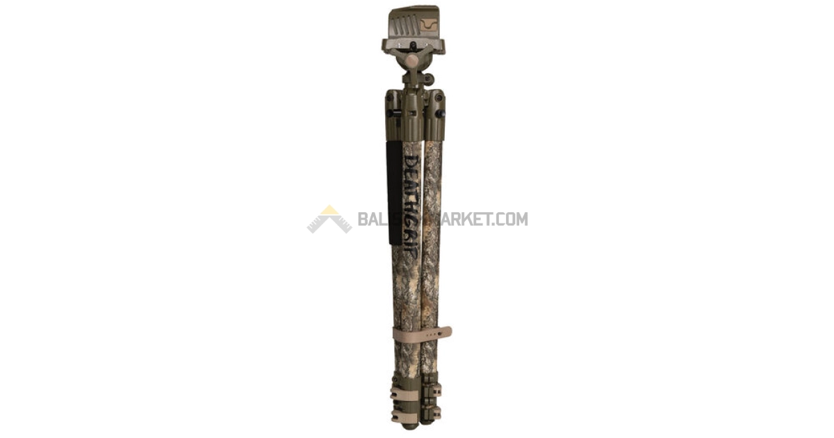 BOG DeathGrip Kamuflaj Alüminyum Tüfek Tripodu (Realtree Excape)