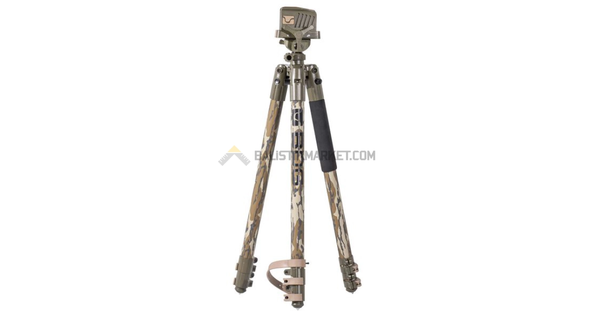 BOG DeathGrip Kamuflaj Alüminyum Tüfek Tripodu (Mossy Oak Bottomland)