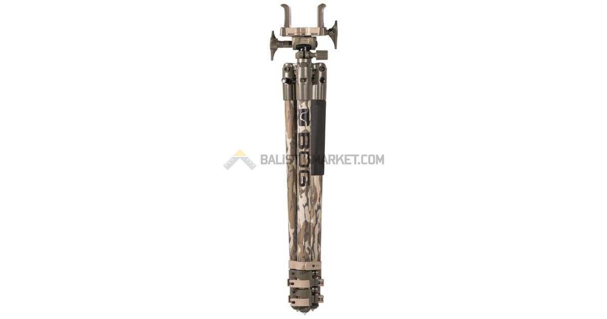 BOG DeathGrip Kamuflaj Alüminyum Tüfek Tripodu (Mossy Oak Bottomland)