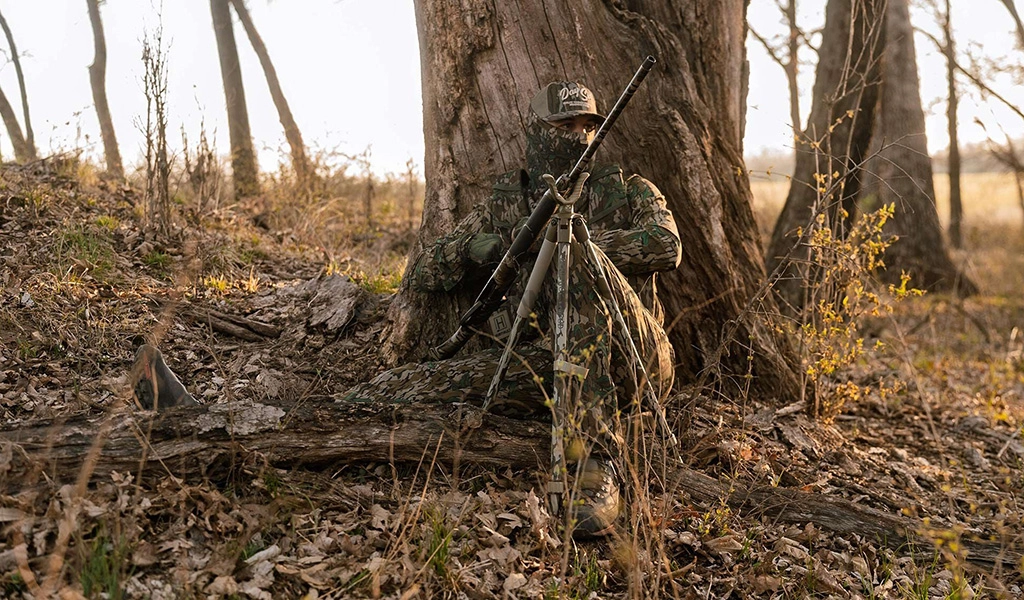 BOG DeadShot Tüfek Tripodu (Mossy Oak)