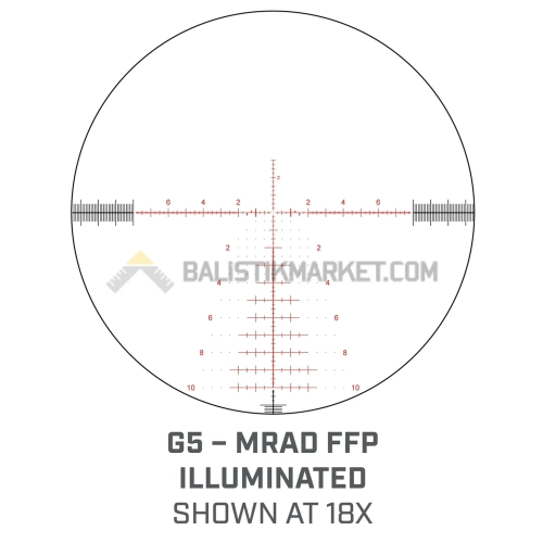 Bushnell Match Pro 5-30x56 FFP G5I (MRAD) Tüfek Dürbünü