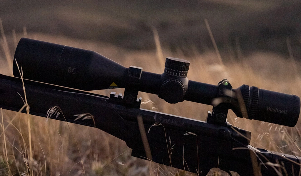 Bushnell R7 ED 4-20x50 FFP HYBRID DOT TREE (MRAD) Tüfek Dürbünü