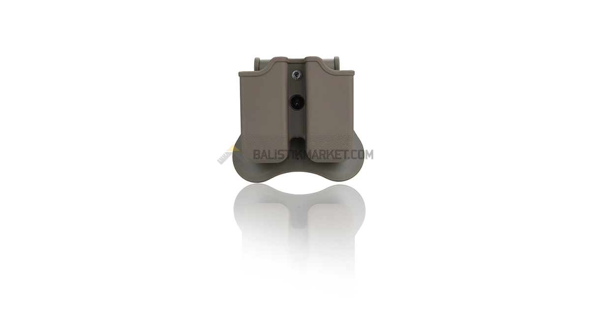 CYTAC CY-MP-G3 Glock 17, 19, 22, 23, 26, 27, 31, 32, 33, 34, 35, 37, 38, 39 Çiftli Şarjör Kılıfı