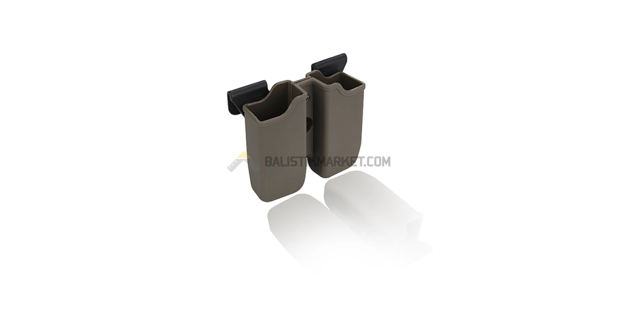 CYTAC CY-MP-G3 Glock 17, 19, 22, 23, 26, 27, 31, 32, 33, 34, 35, 37, 38, 39 Çiftli Şarjör Kılıfı