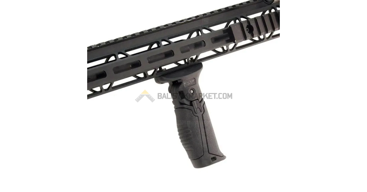 Dlg Tactical Katlanır M-LOK Dikey Tutamak (Siyah)