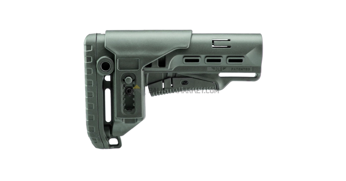 Dlg Tactical TBS Tactical CCP Yanak Aparatlı Dipçik (Yeşil)