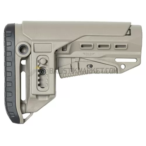 Dlg Tactical TBS Compact PCP Yanak Aparatlı Dipçik (Tan)