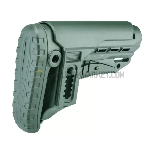Dlg Tactical TBS Compact PCP Yanak Aparatlı Dipçik (Yeşil)
