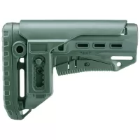 Dlg Tactical TBS Compact PCP Yanak Aparatlı Dipçik (Yeşil)